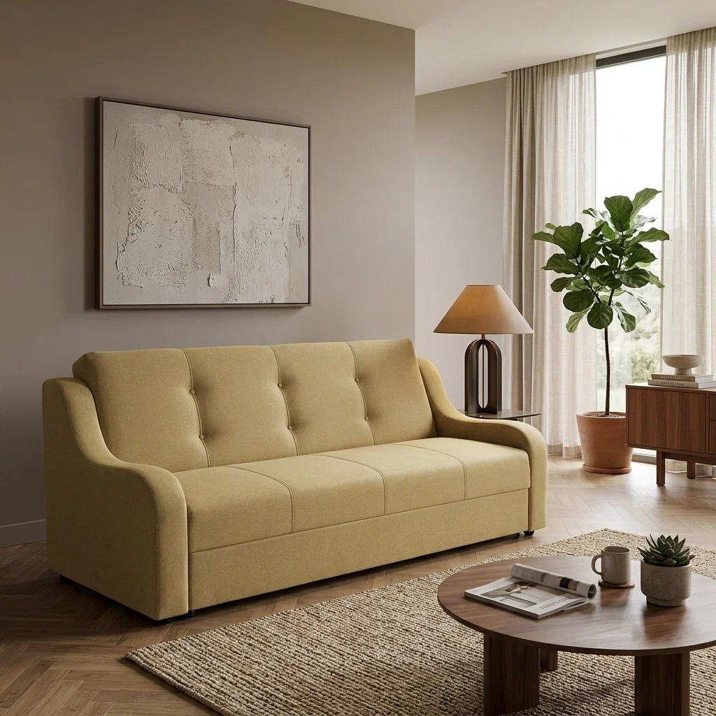 Canapea extensibila VALY II, 3 locuri, cu lada depozitare, 215x90x95 cm [2]