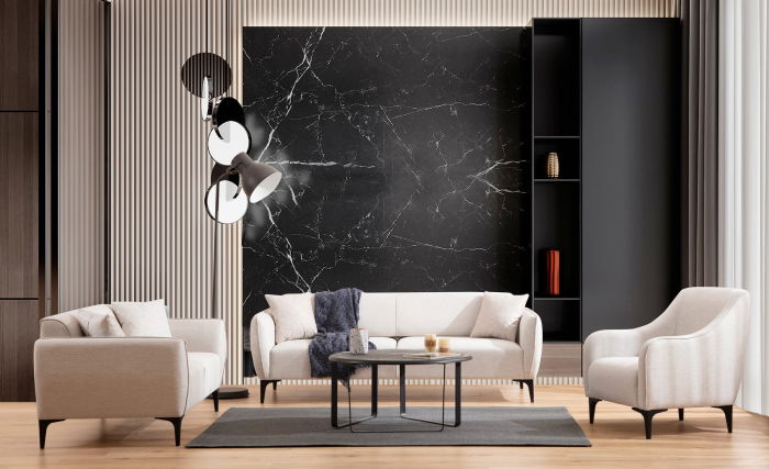 Canapea fixa BELISSIMO, 2 locuri, 160x95x67 cm [3]