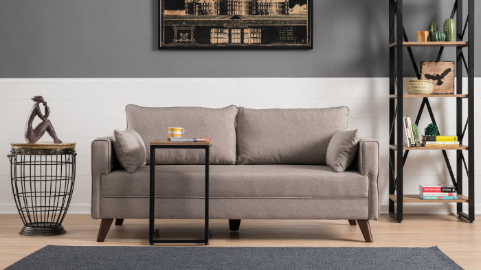 Canapea fixa BELLA, 2 locuri, 177x81x85 cm [2]