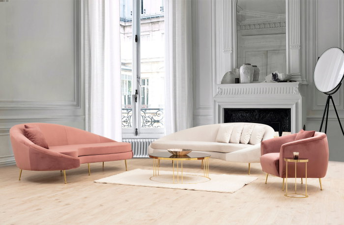 Canapea fixa ESES, 3 locuri, colt dreapta, 255x120x85 cm [3]