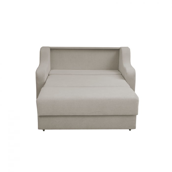 Canapea GINA II extensibila, 2 locuri, cu arcuri si lada depozitare, 155x100x95 cm - ExpoMob [2]