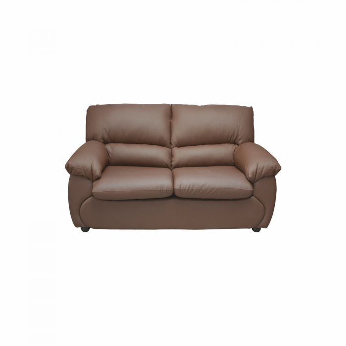 Canapea extensibila LUXOR 2L, 2 locuri, maro inchis, 171x95x95 cm