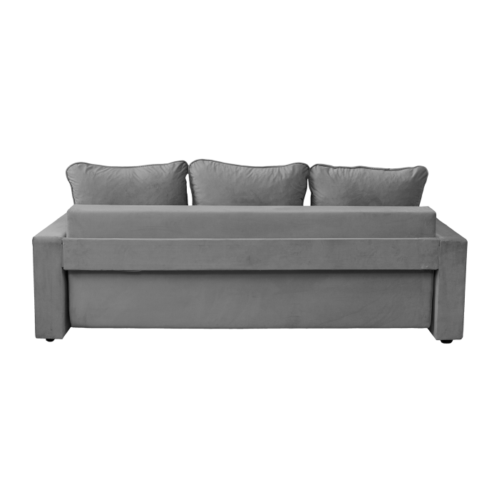 Canapea NICO II extensibila, 3 locuri, cu arcuri si lada depozitare, 220x85x75 cm [5]