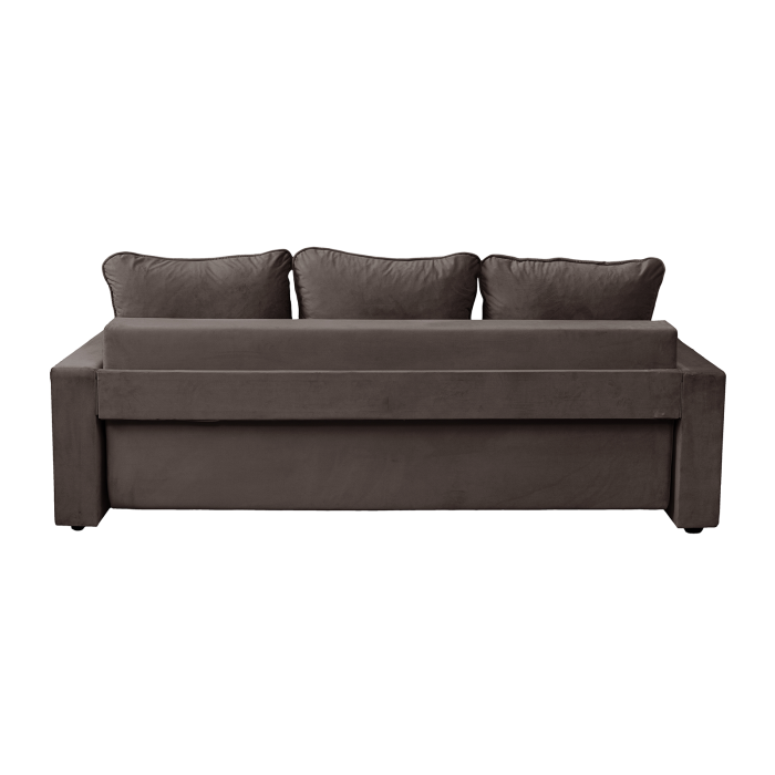 Canapea NICO II extensibila, 3 locuri, cu arcuri si lada depozitare, 220x85x75 cm [5]