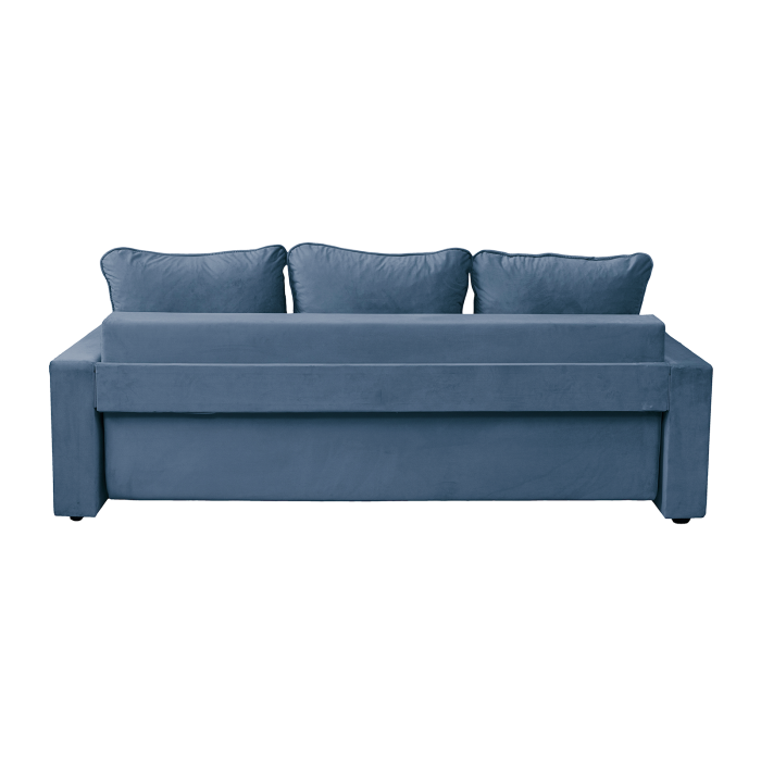 Canapea NICO II extensibila, 3 locuri, cu arcuri si lada depozitare, 220x85x75 cm [5]