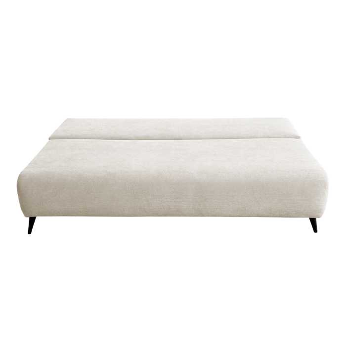 Canapea TIME NEW extensibila, 3 locuri, cu arcuri si lada depozitare, maro, 200x100x90 cm [3]