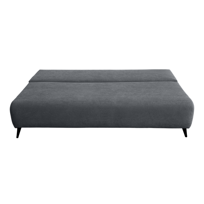 Canapea TIME NEW extensibila, 3 locuri, cu arcuri si lada depozitare, maro, 200x100x90 cm [3]