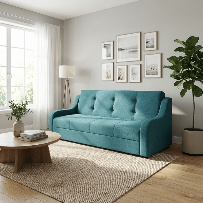 Canapea VALY II extensibila, 3 locuri, cu lada depozitare, 215x90x95 cm [4]