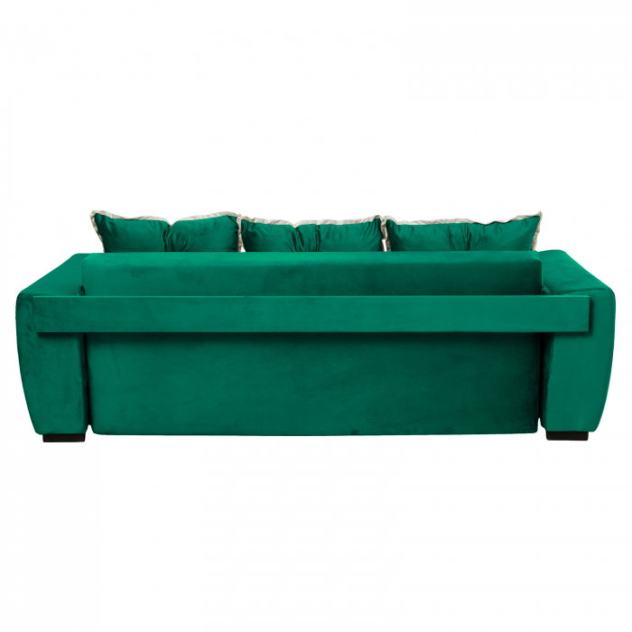 Canapea VERA extensibila, 3 locuri, cu arcuri si lada depozitare, 245x110x80 cm - ExpoMob [5]