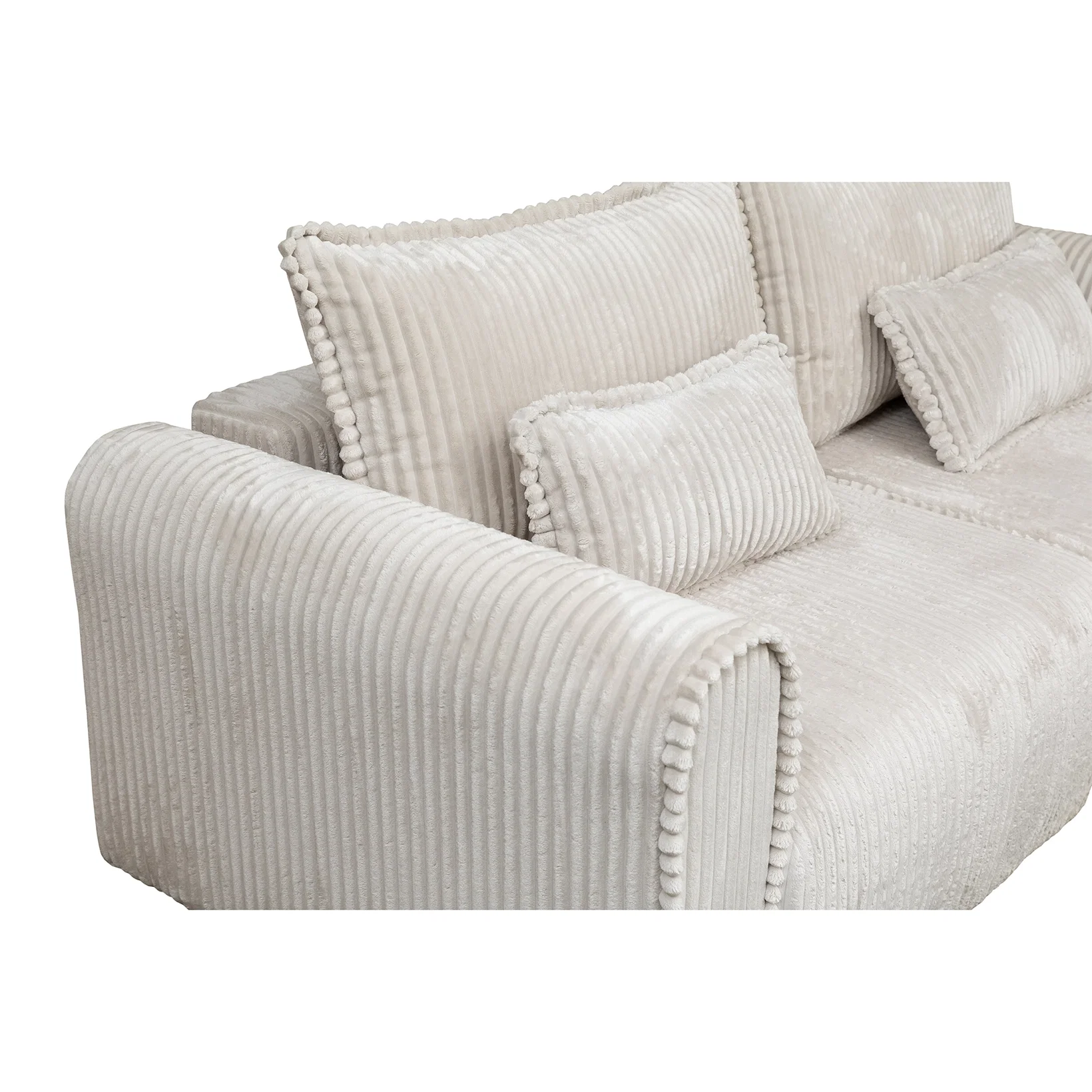 Coltar/Canapea extensibil BELLAGIO, cu arcuri si lada depozitare, colt interschimbabil, 250x125/165x95 cm [8]