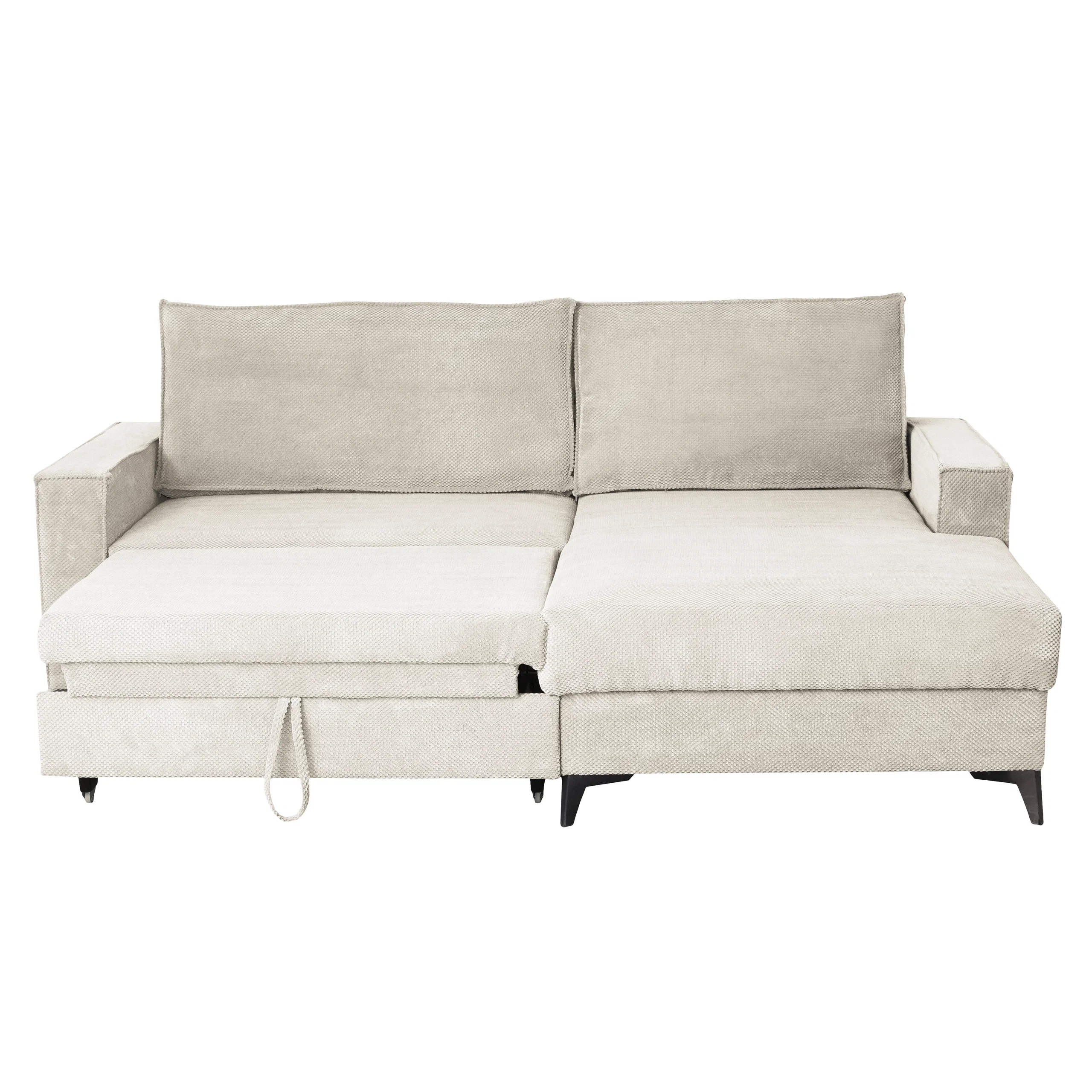 Coltar extensibil FREDERIC, cu arcuri si lada depozitare, colt dreapta sau stanga, 235x160x95 cm [2]