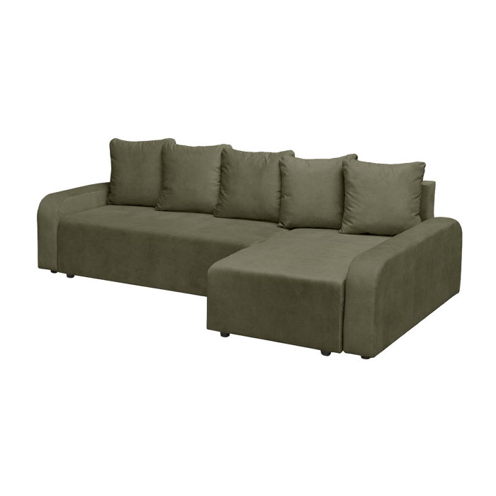Coltar extensibil RIO, cu arcuri si lada depozitare, colt interschimbabil, 235x140x83 cm [2]