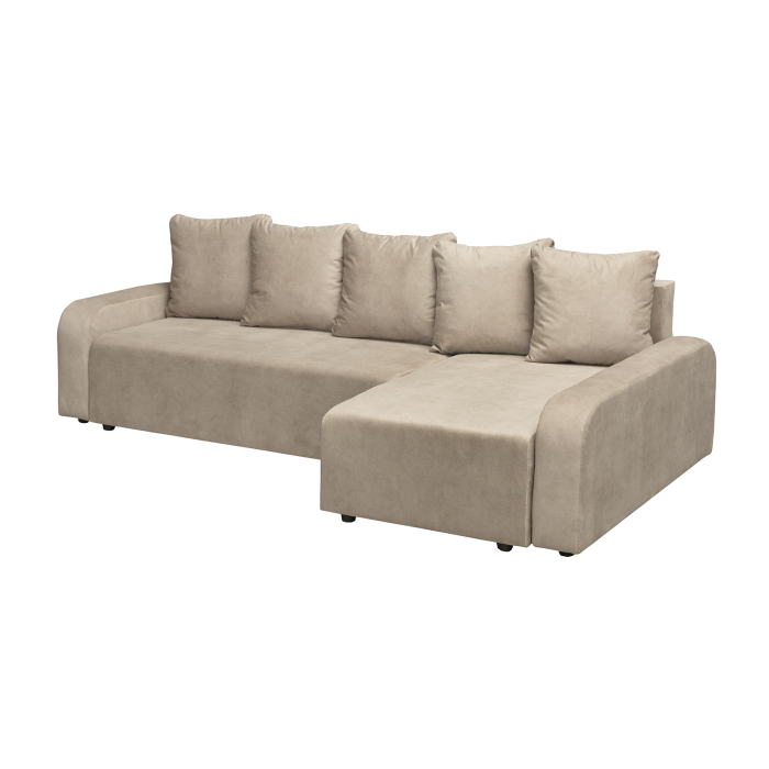 Coltar extensibil RIO, cu arcuri si lada depozitare, colt interschimbabil, 235x140x83 cm [2]