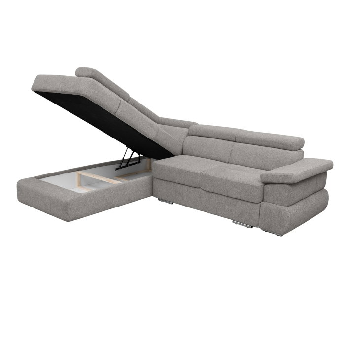 Coltar extensibil TIVOLI 2S3, cu arcuri si lada depozitare, colt stanga sau dreapta, 285x225x90 cm [5]