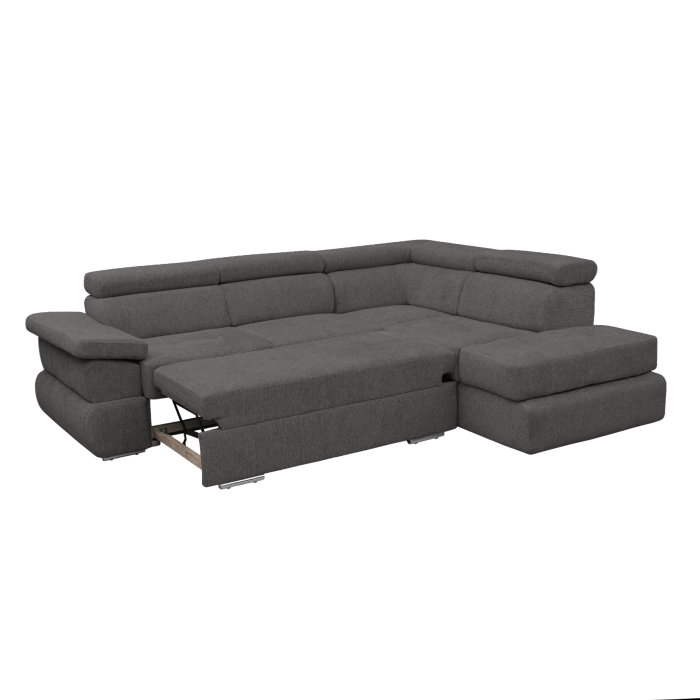 Coltar extensibil TIVOLI 2S3, cu arcuri si lada depozitare, colt stanga sau dreapta, 285x225x90 cm [2]