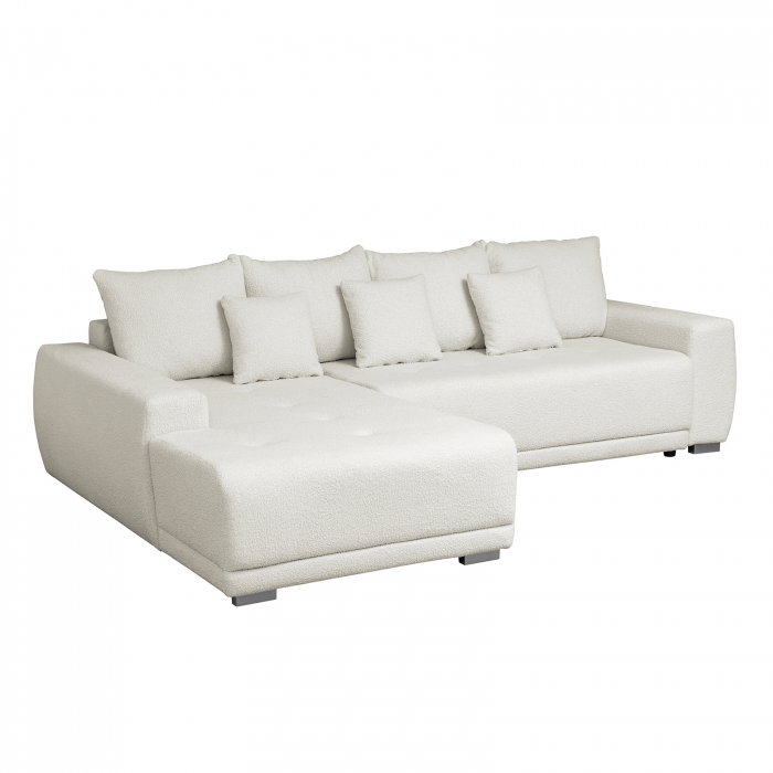 Coltar MARIBO L BUCLE extensibil, cu arcuri si lada depozitare, colt dreapta sau colt stanga, 282x205x92 cm [4]