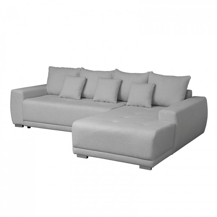 Coltar MARIBO L BUCLE extensibil, cu arcuri si lada depozitare, colt dreapta sau colt stanga, 282x205x92 cm [4]