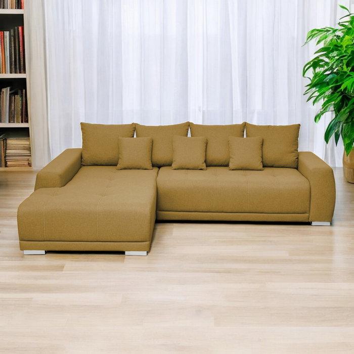 Coltar MARIBO L extensibil, cu arcuri si lada depozitare, colt dreapta sau colt stanga, 282x205x92 cm [7]