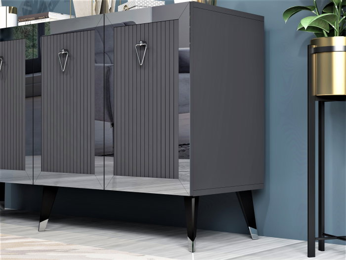Comoda BARE, 150x40x80 cm [4]