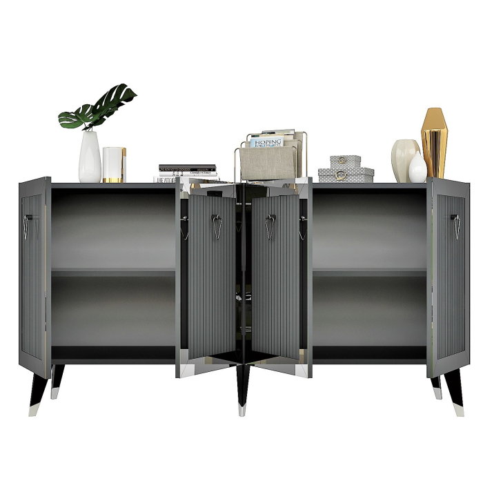 Comoda BARE, 150x40x80 cm [7]