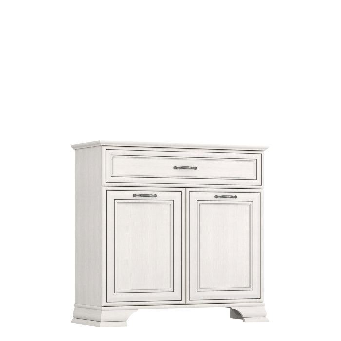 Comoda cu 2 usi, 1 sertar TIFFANY II, crem fineline, 94x37x90 cm [1]