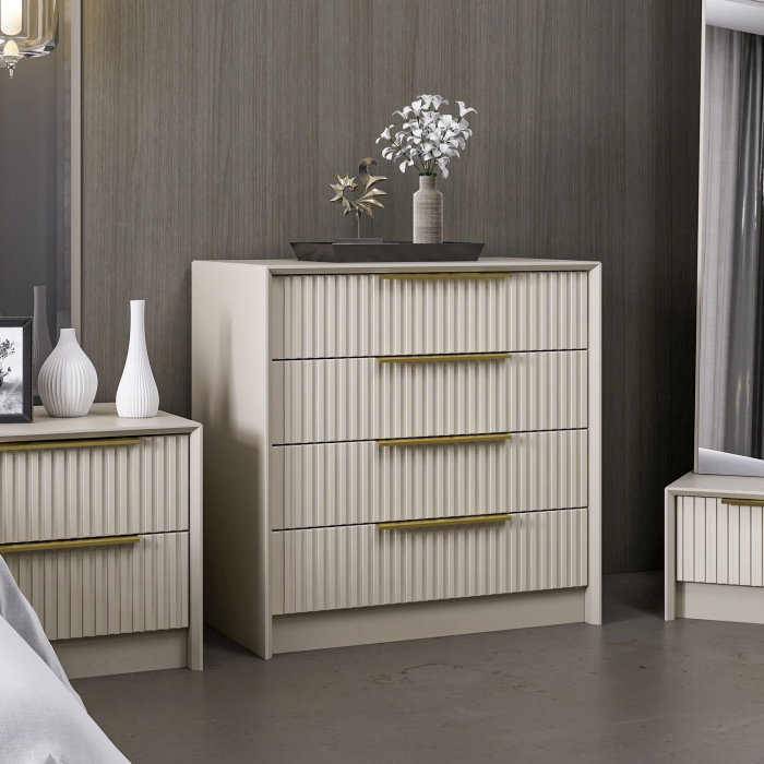 Comoda KALE LUXE, 4 sertare, 72x45x77 cm [3]