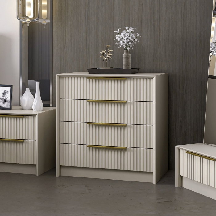 Comoda KALE LUXE, 4 sertare, 72x45x77 cm [2]