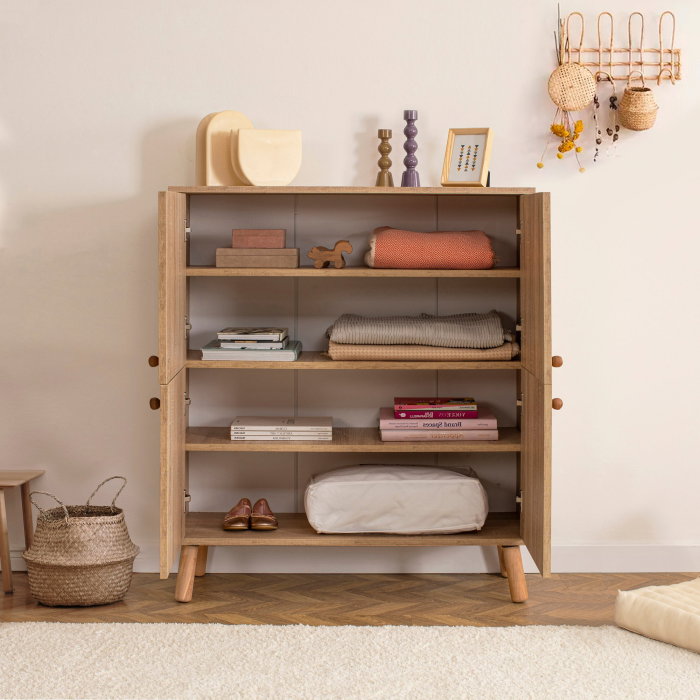 Comoda MULTILUX IRIS PALM POSY, 95x36x111 cm [3]
