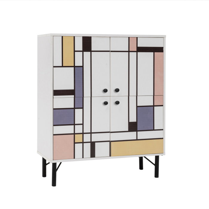 Comoda MULTILUX MIDIA SIA, 95x36x111 cm [6]