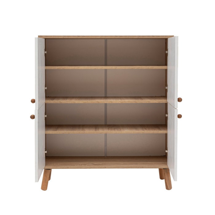 Comoda MULTILUX POSY, stejar sonoma, 95x36x111 cm [7]