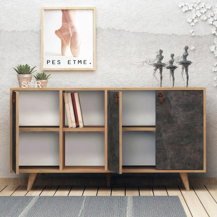 Comoda PLANKY, 140x40x86 cm [3]