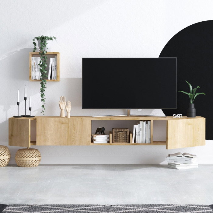 Comoda TV AVIOR, 180x32x25 cm [3]
