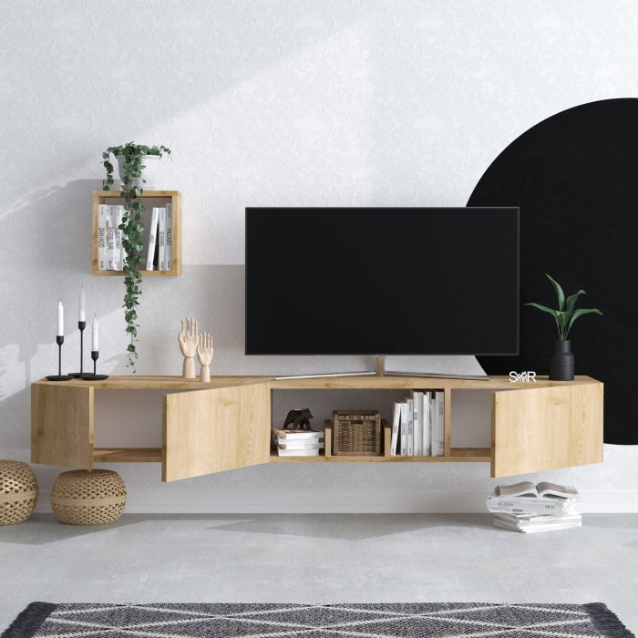 Comoda TV AVIOR, 180x32x25 cm [5]