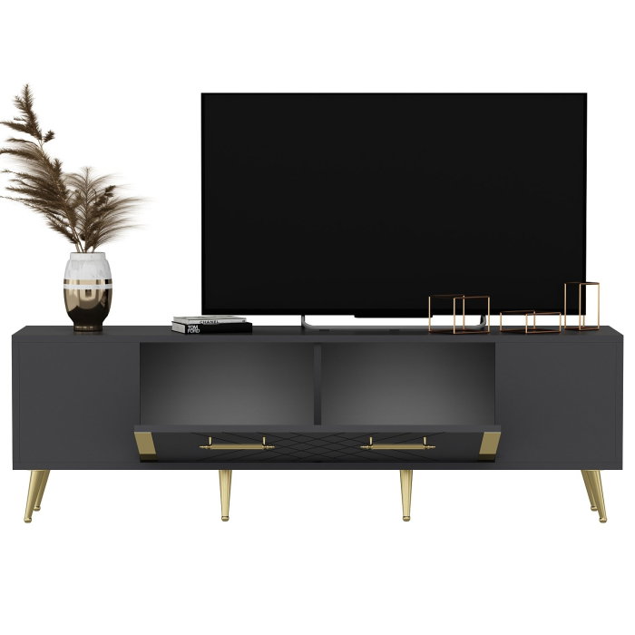 Comoda TV DETAS, 150x35x48,2 cm [5]