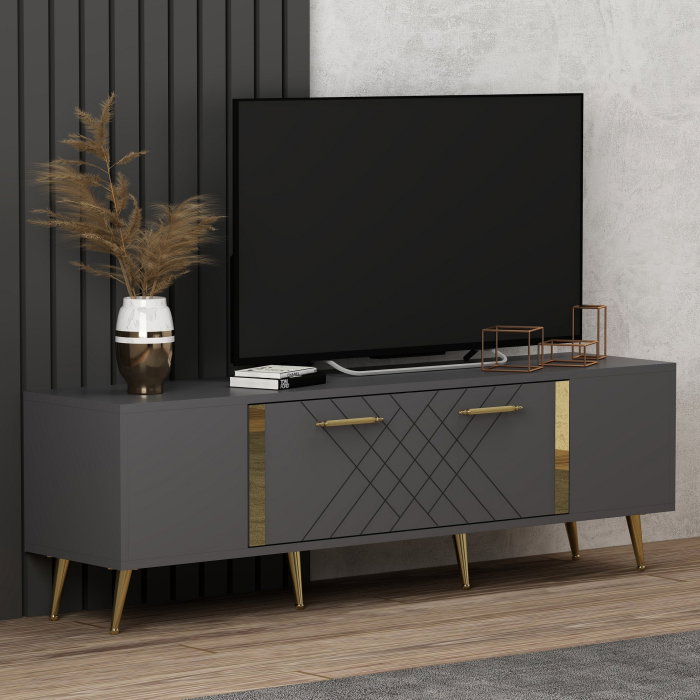 Comoda TV DETAS, 150x35x48,2 cm [3]