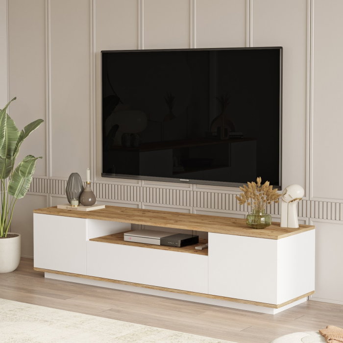 Comoda TV FR7-AW, 180x44,5x44,6 cm [8]