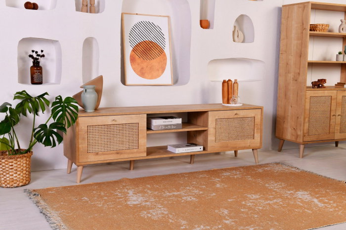 Comoda TV HAZERAN, 180x41x55 cm [3]