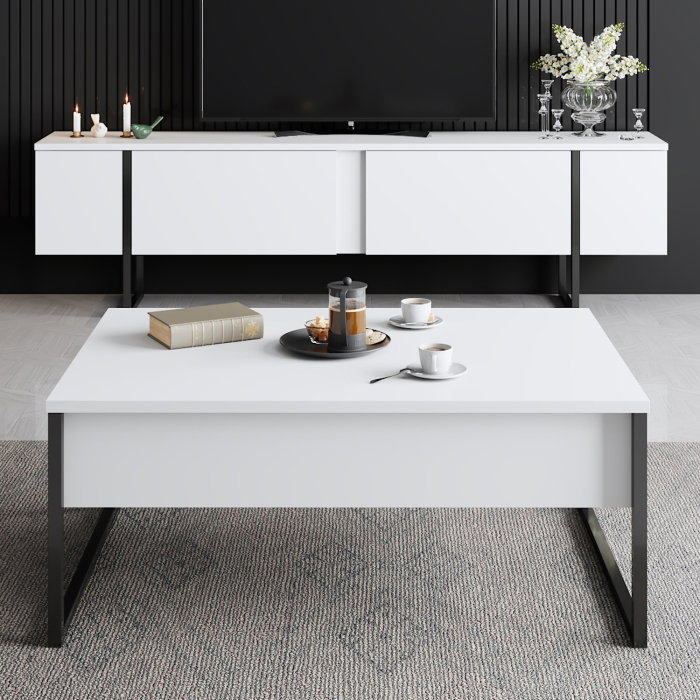 Comoda TV LUXE, 180x30x50 cm [5]