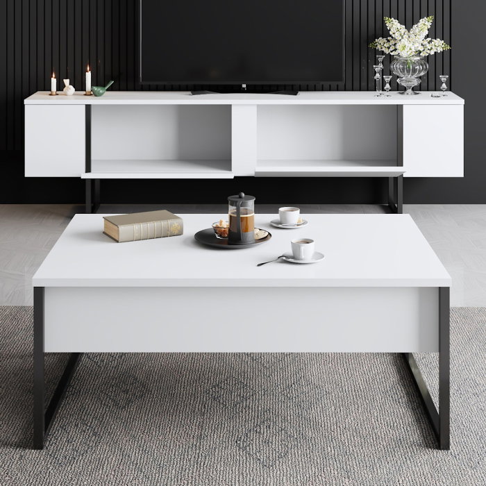 Comoda TV LUXE, 180x30x50 cm [6]