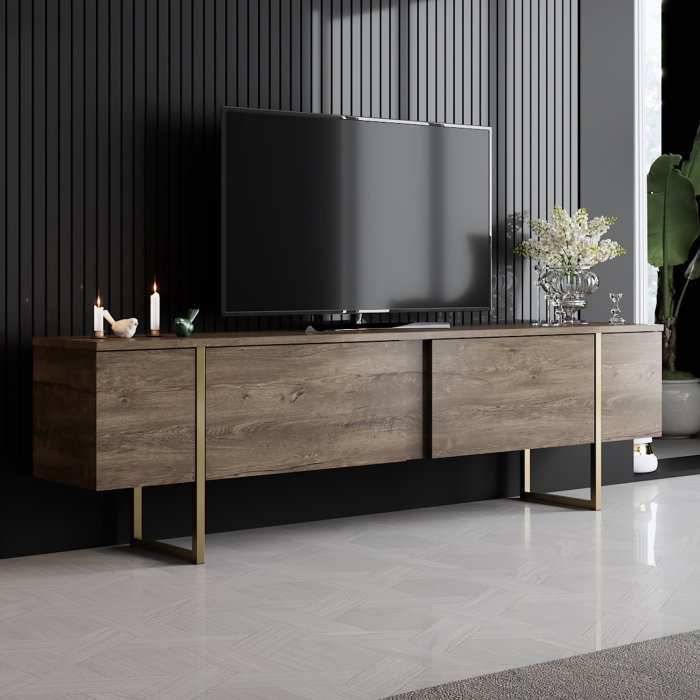 Comoda TV LUXE, 180x30x50 cm [2]