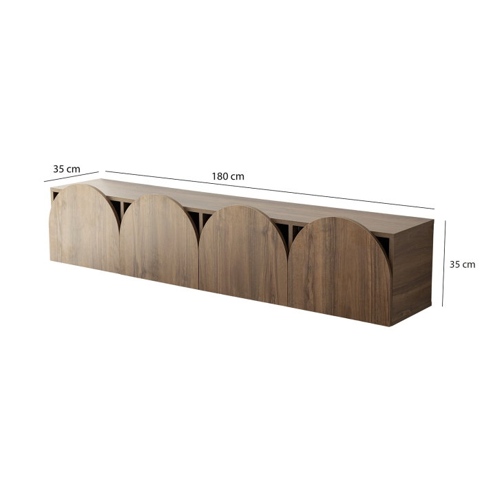 Comoda TV MESTA, 180x35x35 cm [7]