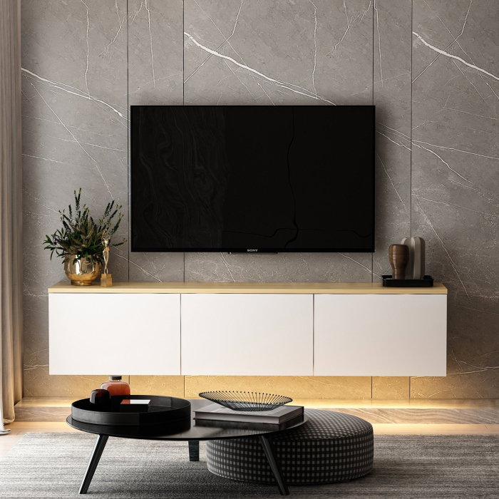 Comoda TV NEON, 160x32x35 cm [7]