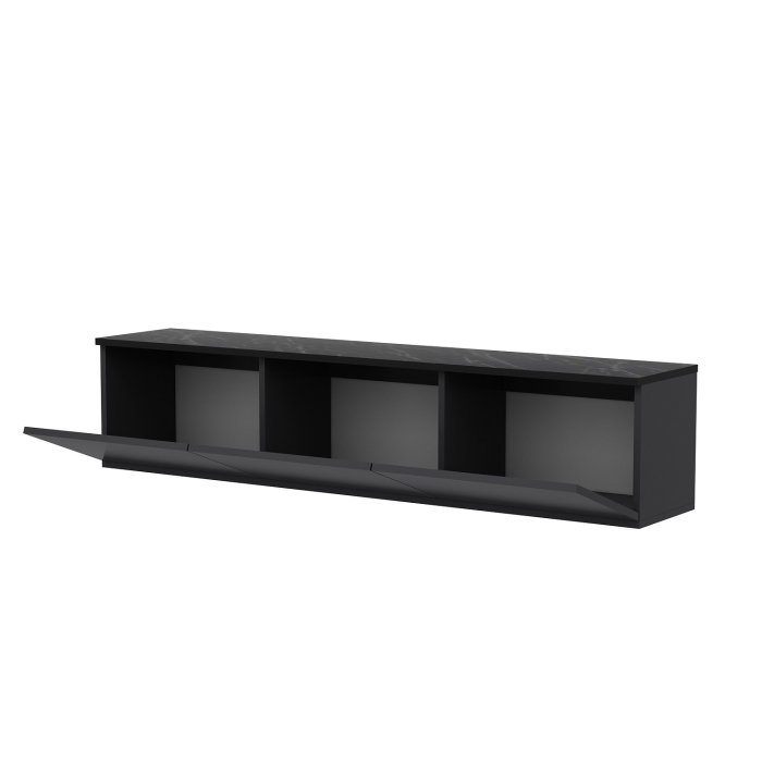Comoda TV NEON, antracit, 160x32x35 cm [15]