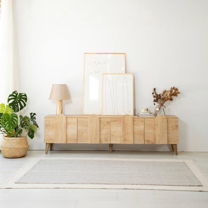 Comoda TV NEW LINE, 180x35x50 cm [3]