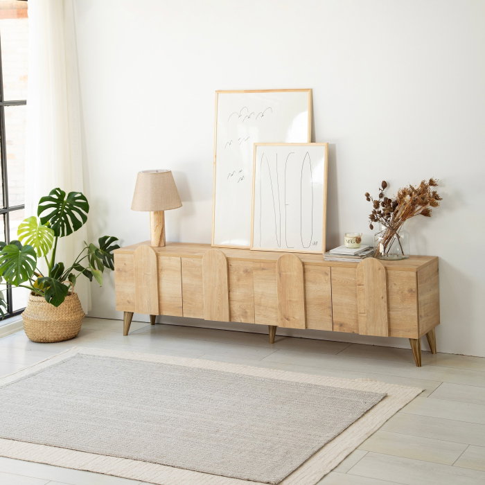 Comoda TV NEW LINE, 180x35x50 cm [4]