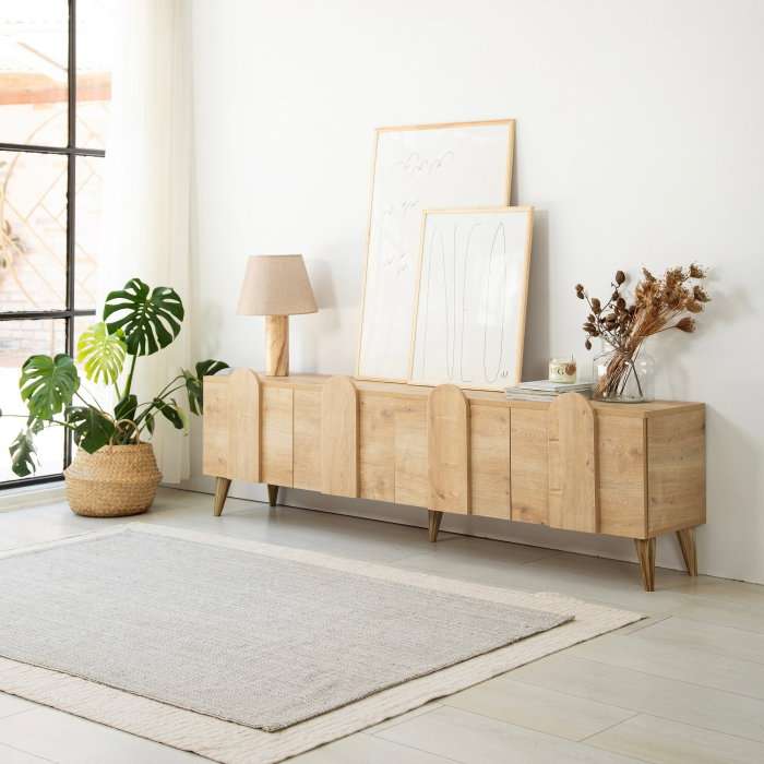 Comoda TV NEW LINE, 180x35x50 cm [2]