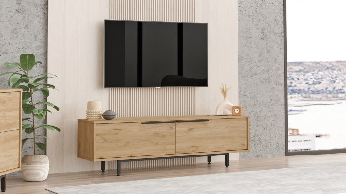 Comoda TV ON1-S, 160x35,5x45,1 cm [2]