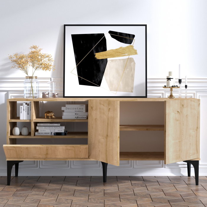 Comoda TV ORELA, 180x40x80 cm [3]