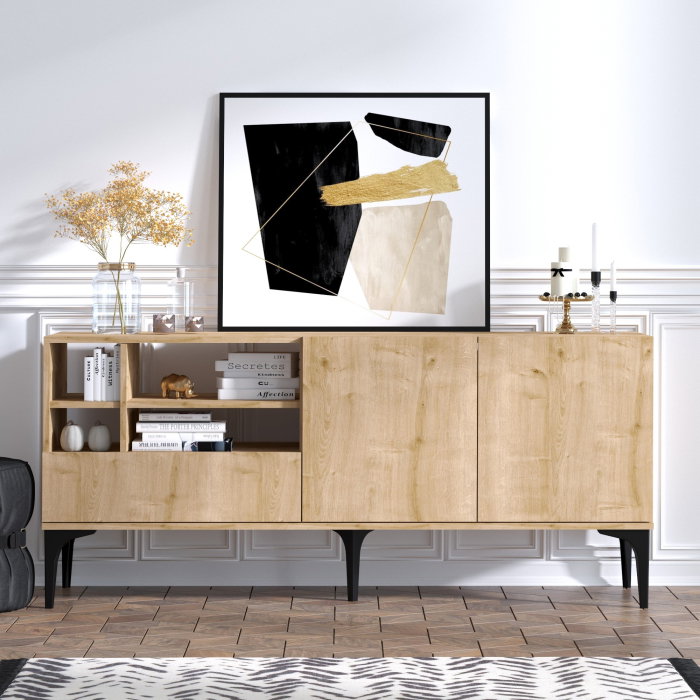 Comoda TV ORELA, 180x40x80 cm [4]