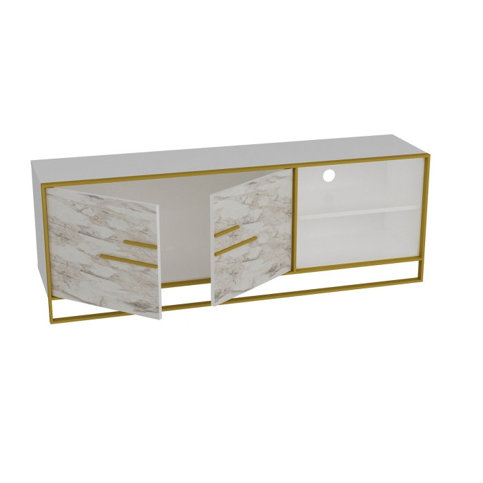 Comoda TV POLKA, 160x38,5x56,6 cm [5]
